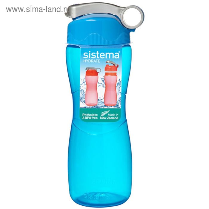 фото Бутылка для воды sistema, 645 мл, цвет микс