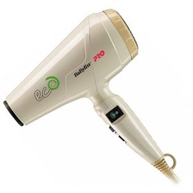 Фен BaByliss Pro ECO BAB6170E, 1800 Вт, 2 скорости, 2 темп. режима, 1 насадка, бежевый
Фен BaByliss Pro ECO BAB6170E, 1800 Вт, 2 скорости, 2 темп. режима, 1 насадка, бежевый