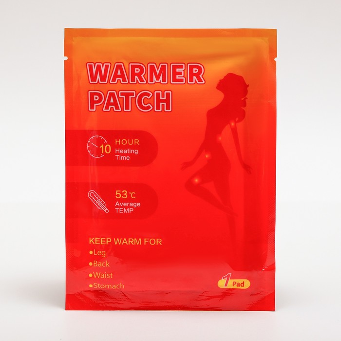 Грелка одноразовая для тела, 7 x 11 см, 8 часов работы
Грелка одноразовая для тела, 7 x 11 см, 8 часов работы