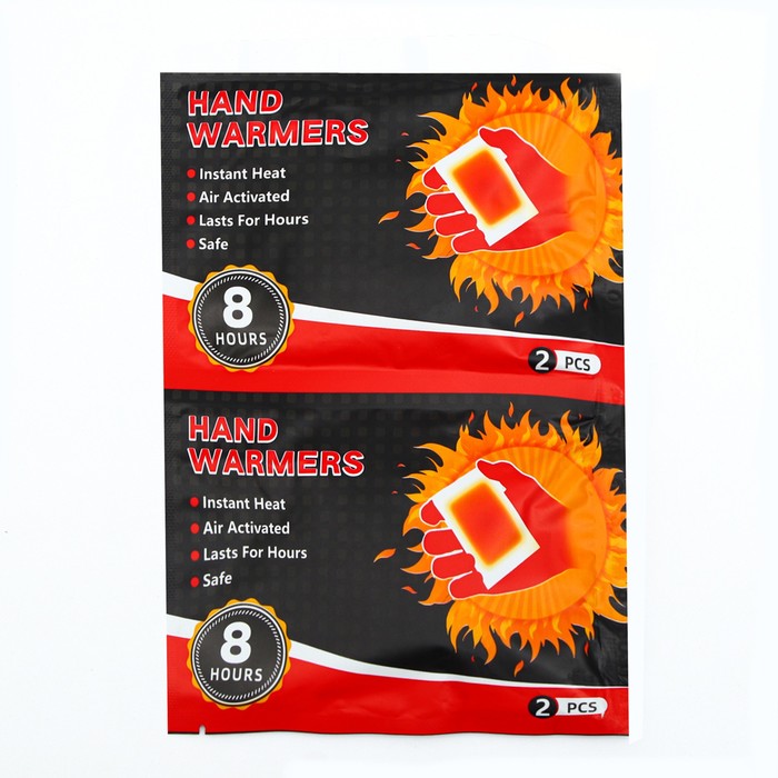 Набор грелка одноразовая для рук (набор 2 шт), 5,5 x 9,2 см, 8 часов действия
Набор грелка одноразовая для рук (набор 2 шт), 5,5 x 9,2 см, 8 часов действия