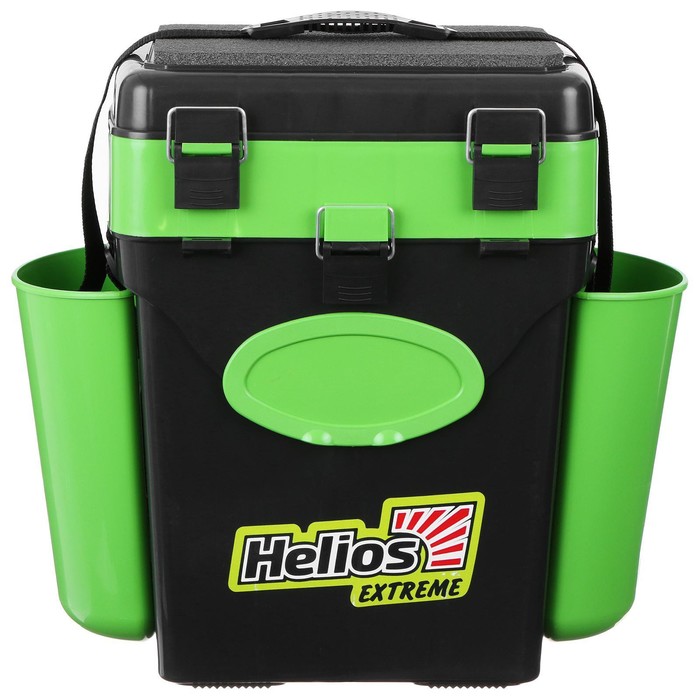 фото Ящик зимний helios fishbox 10 л, цвет зелёный