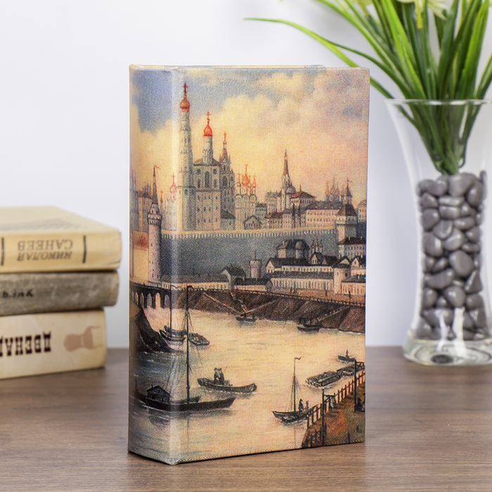 Сейф-книга дерево кожа "Русь" 21х13х5 см 
Сейф-книга дерево кожа "Русь" 21х13х5 см