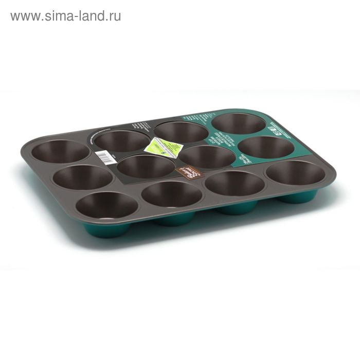 Форма для выпечки Baker’s Secret Pine Green, 12 маффинов
Форма для выпечки Baker’s Secret Pine Green, 12 маффинов