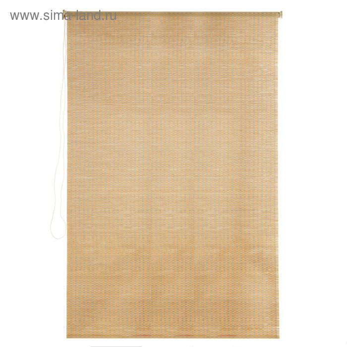 Штора рулонная, бамбук, размер 100х160 см
Штора рулонная, бамбук, размер 100х160 см