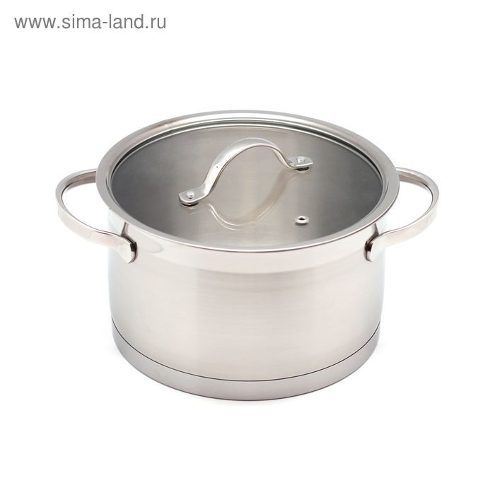 Кастрюля Atlantis Aurora, цвет хромированный, 3.6 л, d=20 см
Кастрюля Atlantis Aurora, цвет хромированный, 3.6 л, d=20 см