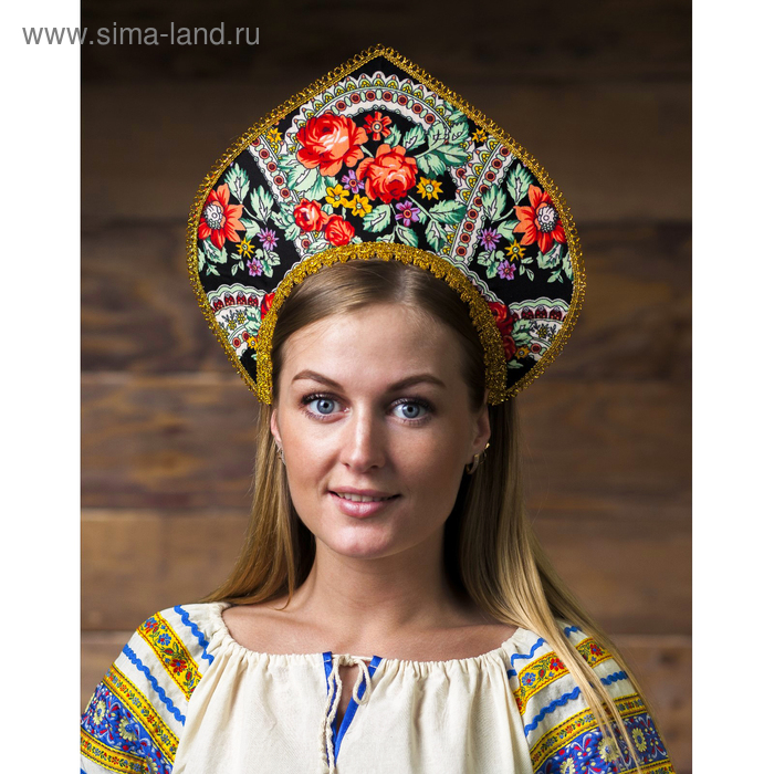 Кокошник «Восторг» на чёрном, МИКС
Кокошник «Восторг» на чёрном, МИКС