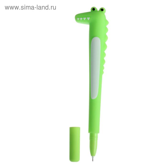 Ручка гелевая-прикол "Крокодил светло-зелёный"
Ручка гелевая-прикол "Крокодил светло-зелёный"