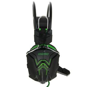 Наушники Smartbuy RUSH SNAKE, игровые, микрофон, 3.5 мм + USB, 2.2 м, чёрно-зеленые
Наушники Smartbuy RUSH SNAKE, игровые, микрофон, 3.5 мм + USB, 2.2 м, чёрно-зеленые