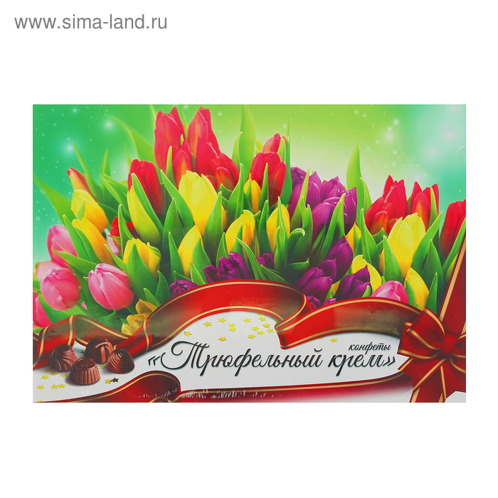 Конфеты ШокоЛеди с начинкой трюфельный крем (Тюльпаны), 150 г
Конфеты ШокоЛеди с начинкой трюфельный крем (Тюльпаны), 150 г