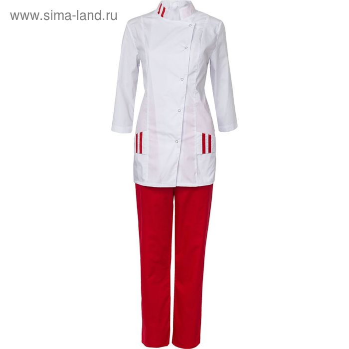 Костюм медицинский, размер 46, рост 158-164 см
Костюм медицинский, размер 46, рост 158-164 см
