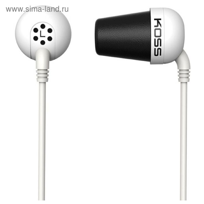 Наушники KOSS The Plug, белые
Наушники KOSS The Plug, белые