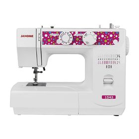 Швейная машина Janome 1543, 23 операций, обметочная, потайная, эластичная строчка
Швейная машина Janome 1543, 23 операций, обметочная, потайная, эластичная строчка