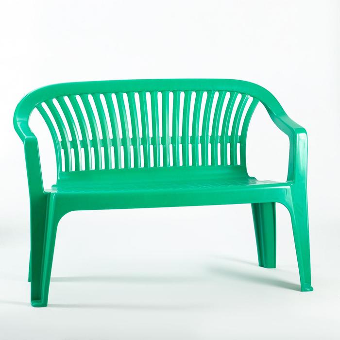 Скамья садовая, пластиковая 115 х 60 х 81 см, со спинкой "Престиж", зеленая
Скамья садовая, пластиковая 115 х 60 х 81 см, со спинкой "Престиж", зеленая