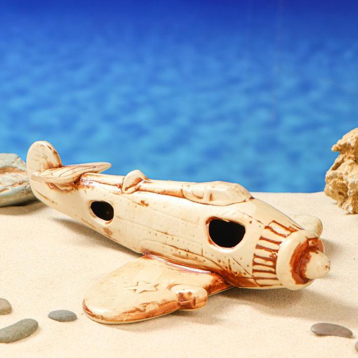 Декорация для аквариума "Самолет", 24х30х7 см
Декорация для аквариума "Самолет", 24х30х7 см