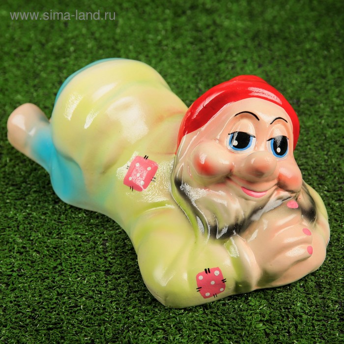 Садовая фигура "Гном сонька", 20х38х14 см, микс
Садовая фигура "Гном сонька", 20х38х14 см, микс