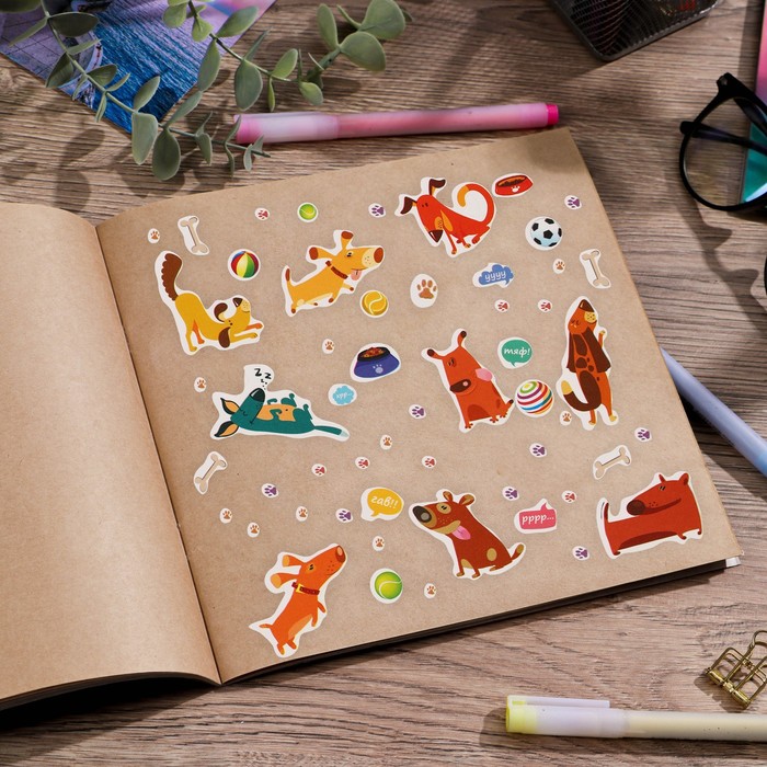 Бумажные наклейки «Любимые питомцы», 11 х 16 см
Бумажные наклейки «Любимые питомцы», 11 х 16 см