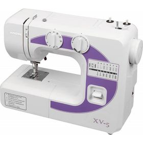 Швейная машина Janome XV-5, 14 операций, обметочная, потайная, эластичная строчка
Швейная машина Janome XV-5, 14 операций, обметочная, потайная, эластичная строчка