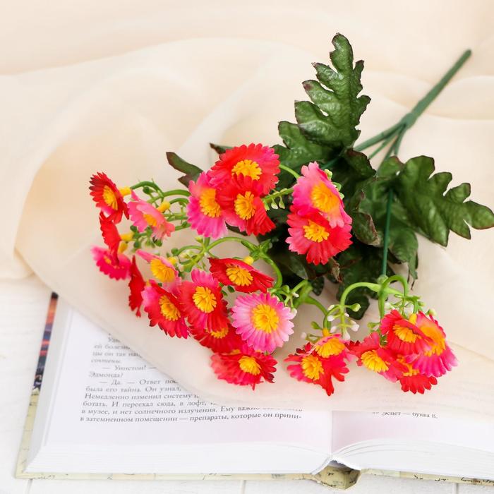 Букет "Ромашки" мелкий лист 28 см, микс
Букет "Ромашки" мелкий лист 28 см, микс