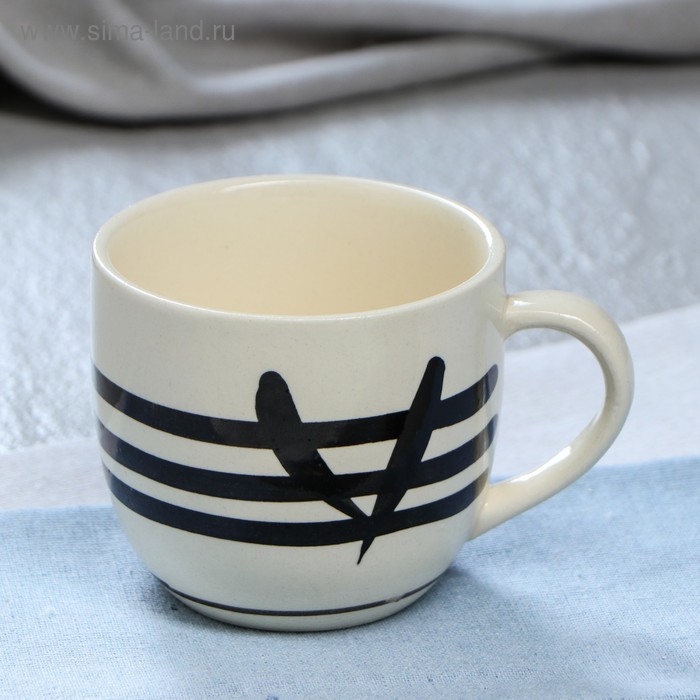 Кружка "Одесская", белая, бамбук, 0.25 л 
Кружка "Одесская", белая, бамбук, 0.25 л