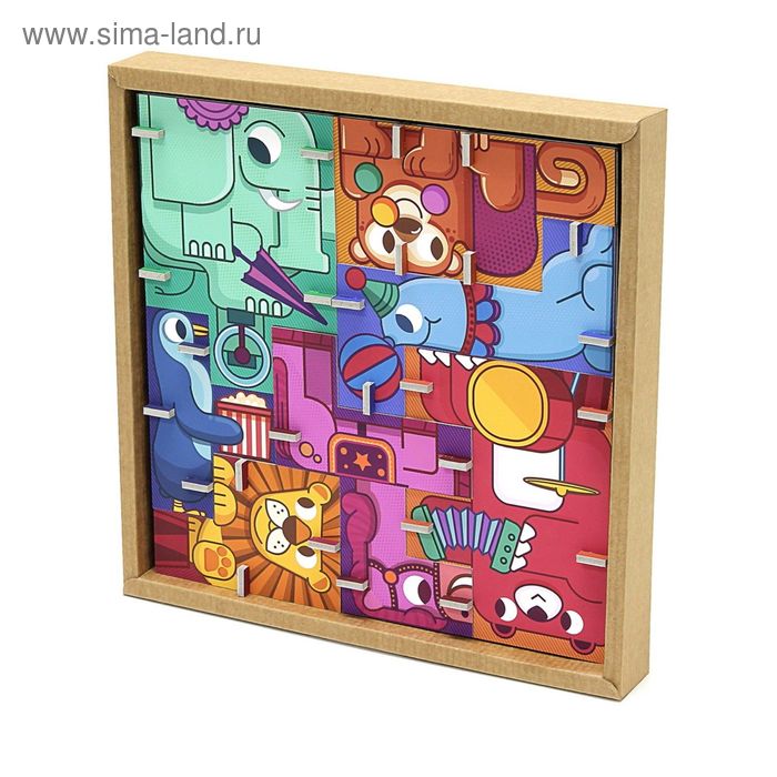 3D пазл-головоломка «Цирк»
3D пазл-головоломка «Цирк»