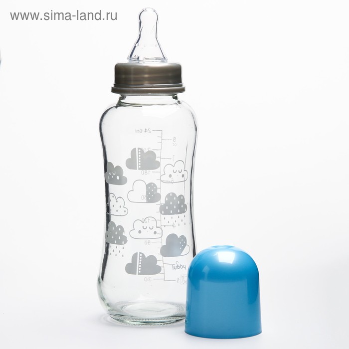 Бутылочка для кормлений стеклянная «Малыши и Малышки», 250 мл, от 0 мес.
Бутылочка для кормлений стеклянная «Малыши и Малышки», 250 мл, от 0 мес.