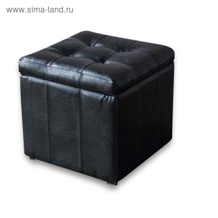 Банкетка-пуф «Модерна», чёрная
Банкетка-пуф «Модерна», чёрная