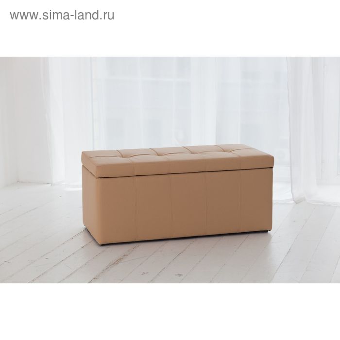Банкетка-пуф «Лонг», бежевая
Банкетка-пуф «Лонг», бежевая