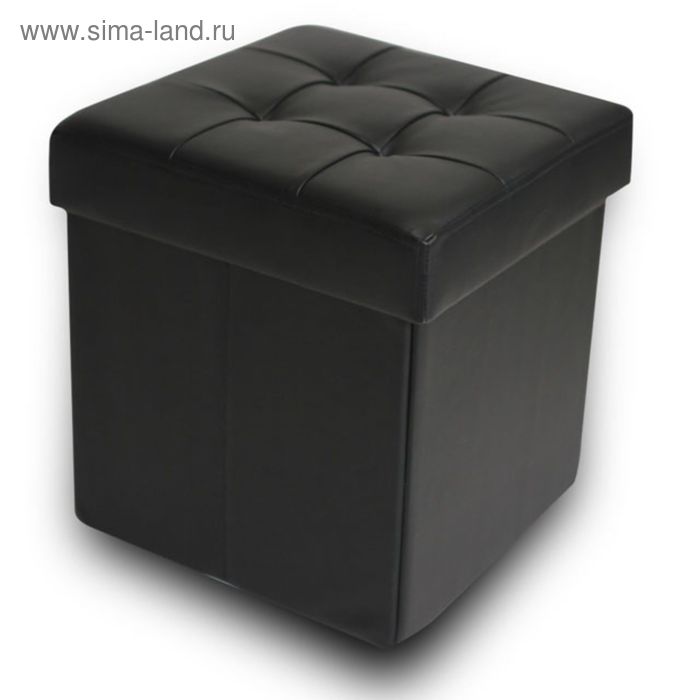 Пуфик складной DreamBag, цвет чёрный, экокожа
Пуфик складной DreamBag, цвет чёрный, экокожа