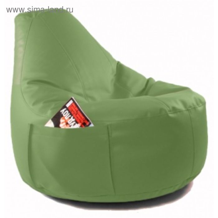 Кресло-мешок Comfort Green, экокожа
Кресло-мешок Comfort Green, экокожа