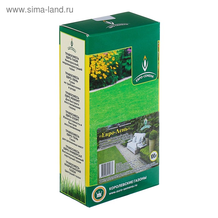 Семена Газонная травосмесь "Евро-Лень", 100 гр
Семена Газонная травосмесь "Евро-Лень", 100 гр