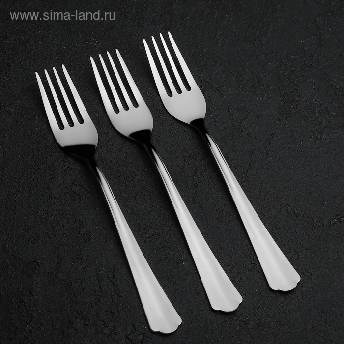 Набор столовых вилок «Новинка», толщина 1,2 мм (М27), упрощённой обработки на подвеске «Универсал», 3 шт
Набор столовых вилок «Новинка», толщина 1,2 мм (М27), упрощённой обработки на подвеске «Универсал», 3 шт