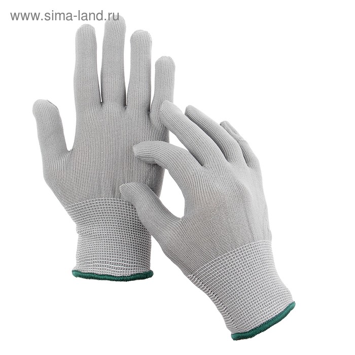 Перчатки нейлоновые, без покрытия, размер 8, серые, Greengo
Перчатки нейлоновые, без покрытия, размер 8, серые, Greengo
