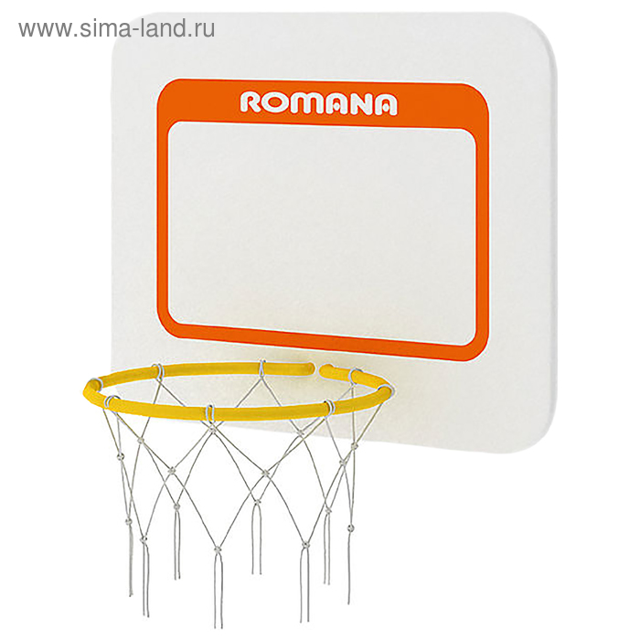 фото Щит баскетбольный с кольцом romana