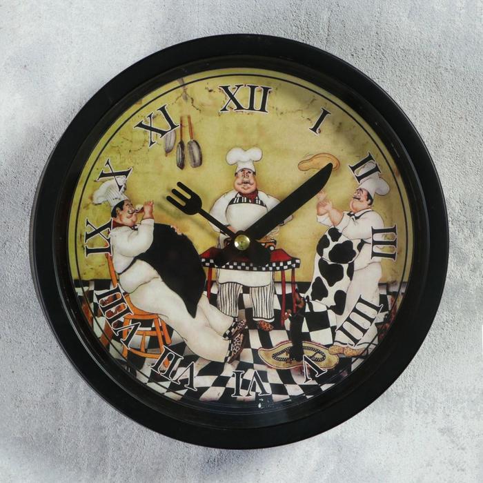 Часы настенные, серия: Кухня, "Повара", d=19 см
Часы настенные, серия: Кухня, "Повара", d=19 см