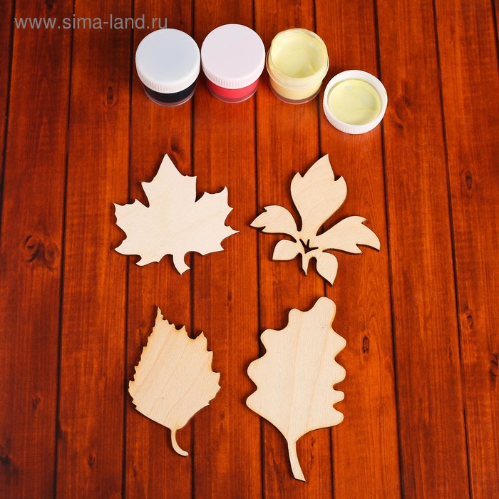 Набор заготовок для творчества «Листочки», 4 шт
Набор заготовок для творчества «Листочки», 4 шт