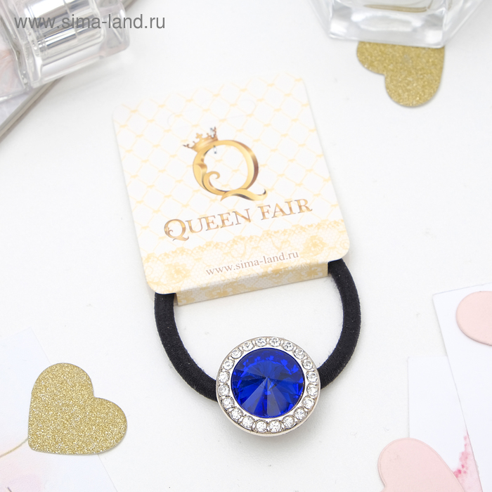 Резинка для волос "Бриллиант морской" круг
Резинка для волос "Бриллиант морской" круг