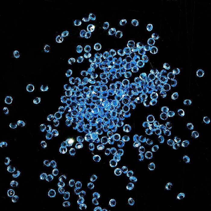 Кристаллы для декора, 1440 шт, цвет голубой
Кристаллы для декора, 1440 шт, цвет голубой