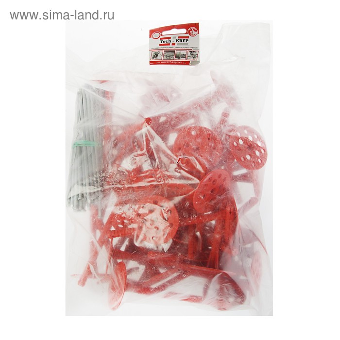 Дюбель для теплоизоляции с металлическим гвоздём, 10х160 мм, в пакете 50 шт.
Дюбель для теплоизоляции с металлическим гвоздём, 10х160 мм, в пакете 50 шт.