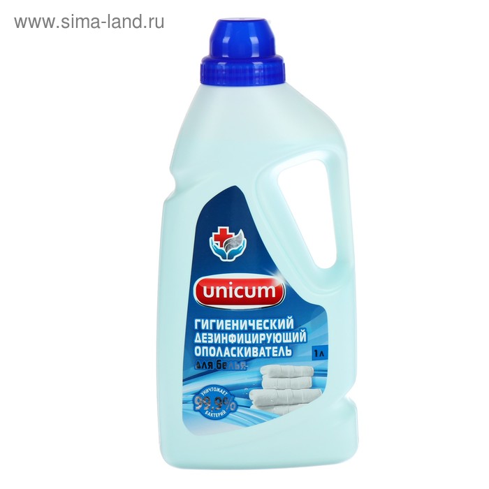 Кондиционер-ополаскиватель для белья Unicum, гигиенический, дезинфицирующий, 1 л
Кондиционер-ополаскиватель для белья Unicum, гигиенический, дезинфицирующий, 1 л