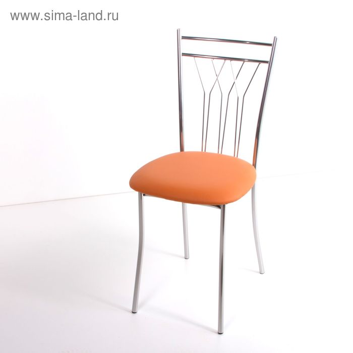 Стул на металлокаркасе Премьер СТ хром люкс/оранжевый
Стул на металлокаркасе Премьер СТ хром люкс/оранжевый