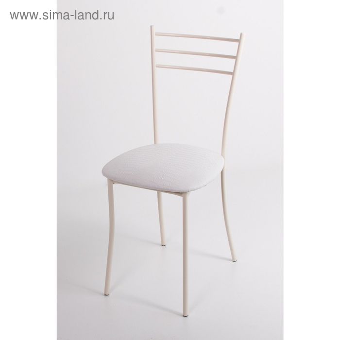 Стул на металлокаркасе Хлоя СТ бежевый/крок белый мат
Стул на металлокаркасе Хлоя СТ бежевый/крок белый мат