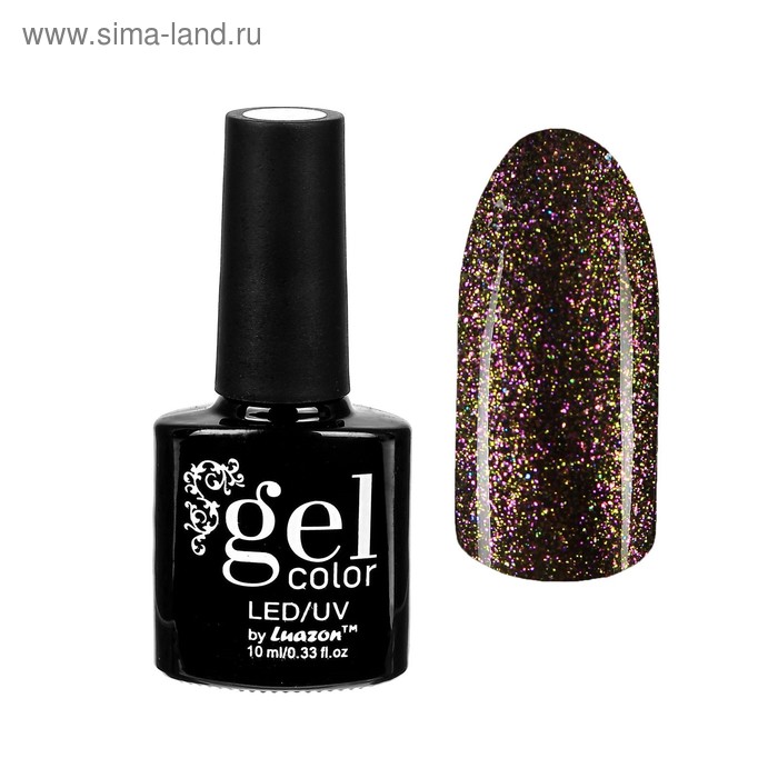 Гель-лак для ногтей "Хамелеон", трёхфазный LED/UV, для чёрной основы, 10мл, цвет 016 коричневый
Гель-лак для ногтей "Хамелеон", трёхфазный LED/UV, для чёрной основы, 10мл, цвет 016 коричневый