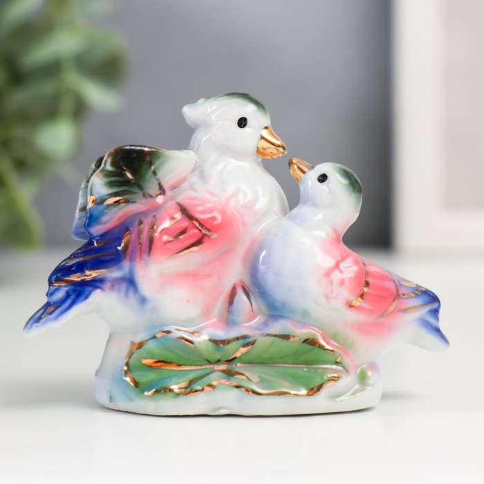 Нэцке керамика "Уточки мандаринки" h=5 см
Нэцке керамика "Уточки мандаринки" h=5 см