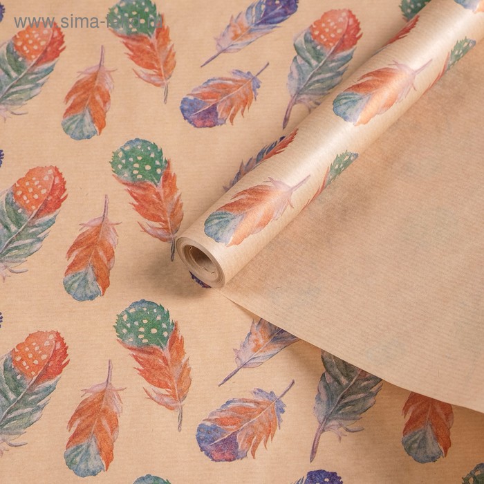 Бумага упаковочная крафт "Легкость", 0,72 x 10 м, 40 г/м²
Бумага упаковочная крафт "Легкость", 0,72 x 10 м, 40 г/м²