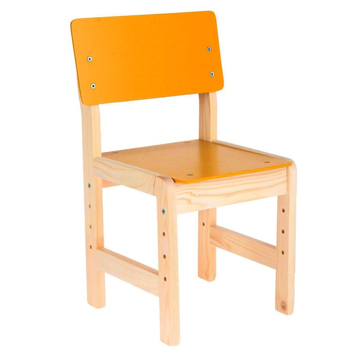 Стул детский регулируемый (Р), цвет жёлтый лак
Стул детский регулируемый (Р), цвет жёлтый лак