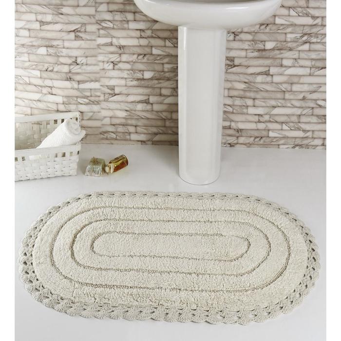Коврик для ванной Yana, размер 60x100 см, цвет кремовый
Коврик для ванной Yana, размер 60x100 см, цвет кремовый