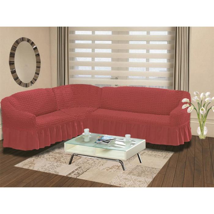 Чехол на диван угловой левосторонний BULSAN 2+3 посадочных мест, цвет грязно-розовый
Чехол на диван угловой левосторонний BULSAN 2+3 посадочных мест, цвет грязно-розовый