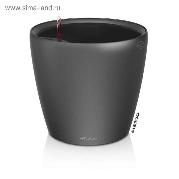 Кашпо с автополивом «Классико», цвет антрацит
Кашпо с автополивом «Классико», цвет антрацит