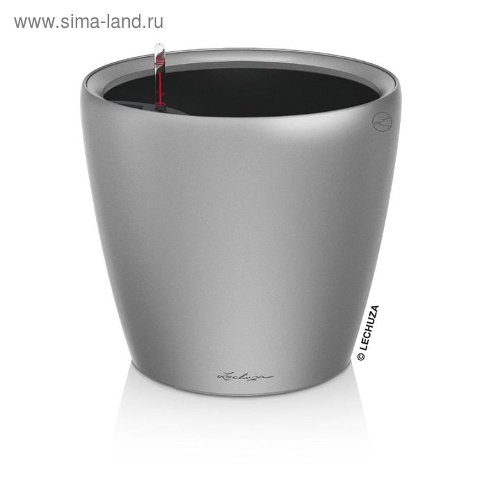 Кашпо с автополивом «Классико», цвет серебряный
Кашпо с автополивом «Классико», цвет серебряный