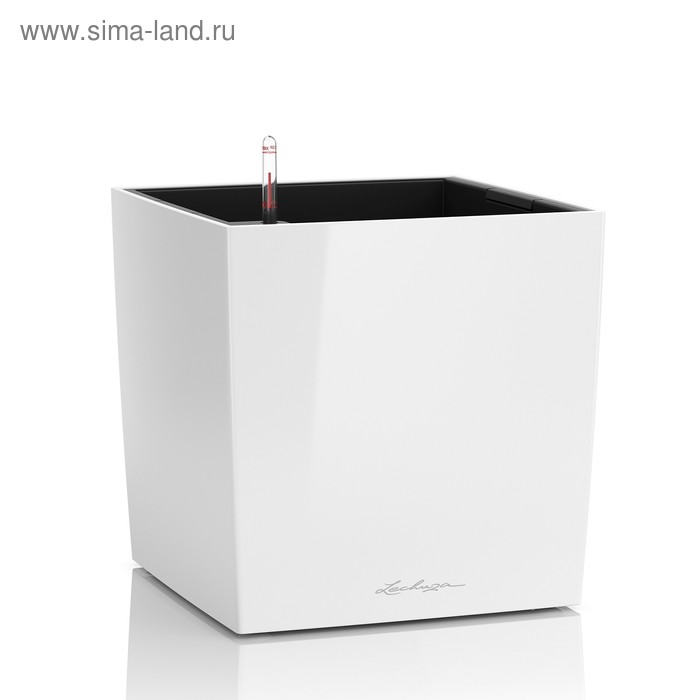 Кашпо с автополивом «Кьюб», цвет белый
Кашпо с автополивом «Кьюб», цвет белый